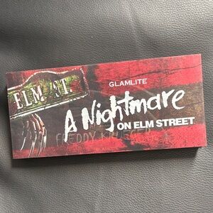 Glamlite A Nightmare on Elm Street Eyeshadow Palette - Red and Black